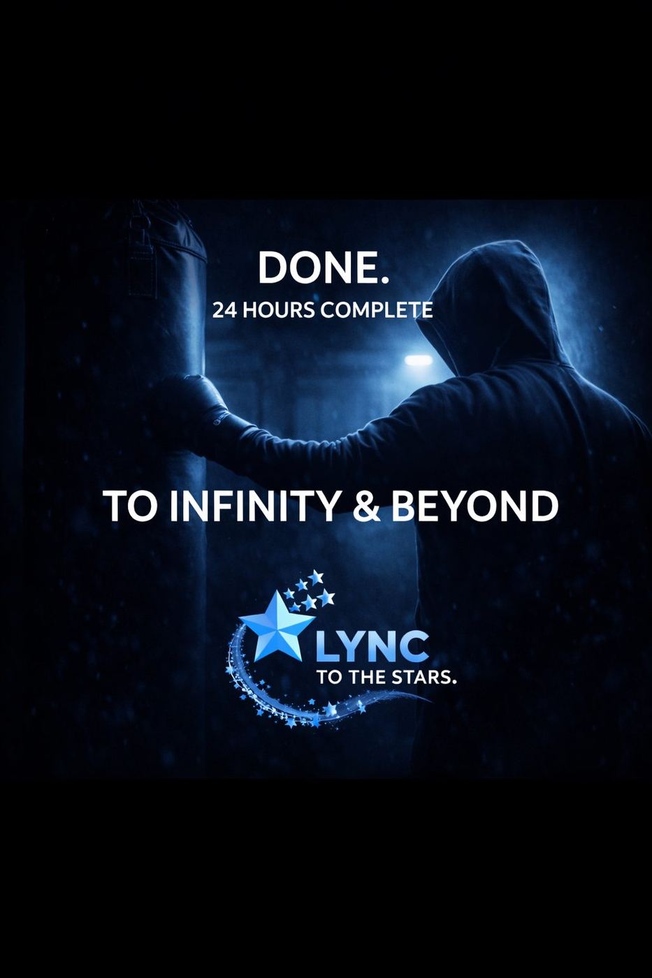 Done: 24 hours complete. To Infinity and Beyond